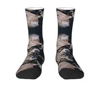 Pidgazdfgv Bouquet Of Pink Peonies Adult Socks Walking Socks Womens Hiking Breathable Men Comfortable Sock Ladies Outdoor Boy