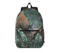 Pidgazdfgv Buck On The Grass 17 Inch Laptop Backpack School Business Flight Approved Weekend Luggage Sleeve Women Men