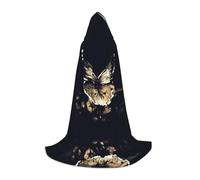 Pidgazdfgv Butterfly Wings Hooded Cape Halloween Child Fancy Dress Child Dress Up Accessories Costume Party Cosplay