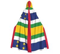 Pidgazdfgv Central African Flag Adult Cloak Jedi Robe Hooded Halloween Christmas Party Cosplay Costume Vampire Uniform59
