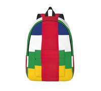 Pidgazdfgv Central African Flag Backpack School Bag Travel Daypack Students Boy Girls Laptop Back To School Season Teacher