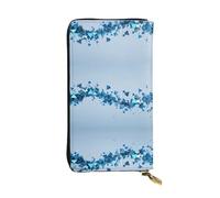 Pidgazdfgv Chaotic Particles Women RFID Blocking Wallet Leather Zip Phone Clutch Large Capacity Lady Travel Purse Gifts