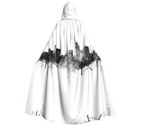 Pidgazdfgv City Skyline Adult Cloak Jedi Robe Hooded Halloween Christmas Party Cosplay Costume Vampire Uniform59