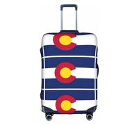 Pidgazdfgv Colorado State Flag Luggage Cover for Suitcase Suitcase Cover Protector Suitcase Cover Fit S-XL Inch Luggage