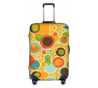 Pidgazdfgv Colorful Abstract Luggage Cover for Suitcase Suitcase Cover Protector Suitcase Cover Fit S-XL Inch Luggage