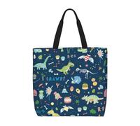 Pidgazdfgv Colorful Elephant And Lea Shopping Bag Eco Friendly Shopping Tote Bag School Work Laptop Women Girl Handbag Everyday