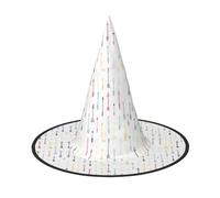 Pidgazdfgv Colorful Hand Drawn Art With Boho Style Arrows Halloween Hat Christmas Party Cosplay Costume Men Women Classic Accessory Fancy Dress Hair