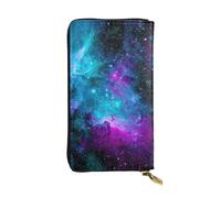 Pidgazdfgv Cool Star River Women RFID Blocking Wallet Leather Zip Phone Clutch Large Capacity Lady Travel Purse Gifts