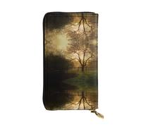 Pidgazdfgv Countryside Farm Women RFID Blocking Wallet Leather Zip Phone Clutch Large Capacity Lady Travel Purse Gifts
