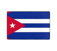 Pidgazdfgv Cuban Flag Bathroom Rug Extra Soft Absorbent Bath Mat Machine Washable Microfiber Non Slip Floor Mat