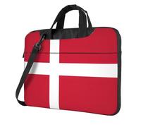 Pidgazdfgv Danish Flag Laptop Bag Business Computer Laptop Unisex Shoulder Messenger Briefcase Back School Season