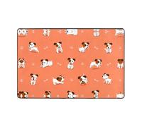 Pidgazdfgv Dog With Big Bones Bathroom Rug Extra Soft Absorbent Bath Mat Machine Washable Microfiber Non Slip Floor Mat