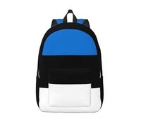 Pidgazdfgv Flag Of Estonia Backpack School Bag Travel Daypack Students Boy Girls Laptop Back To School Season Teacher