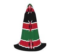 Pidgazdfgv Flag Of Kenya Hooded Cape Halloween Child Fancy Dress Child Dress Up Accessories Costume Party Cosplay