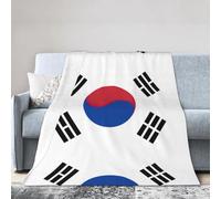 Pidgazdfgv Flag Of Republic Of Korea Fleece Blanket Sofa Throw Fluffy Soft Warm Versatile Blanket Adult Sofa Couch Bed Throw Pet