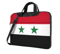 Pidgazdfgv Flag Of The Syrian Arab Republic Laptop Bag Business Computer Laptop Unisex Shoulder Messenger Briefcase Back School Season