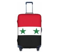 Pidgazdfgv Flag of The Syrian Arab Republic Luggage Cover for Suitcase Suitcase Cover Protector Suitcase Cover Fit S-XL Inch Luggage