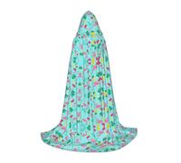 Pidgazdfgv Flamingo Ice Cream Fruit Hooded Cape Halloween Child Fancy Dress Child Dress Up Accessories Costume Party Cosplay