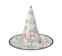 Pidgazdfgv Floral Flamingo Botany Halloween Hat Christmas Party Cosplay Costume Men Women Classic Accessory Fancy Dress Hair