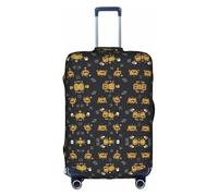 Pidgazdfgv Funny Halloween Decor Witch Luggage Cover for Suitcase Suitcase Cover Protector Suitcase Cover Fit S-XL Inch Luggage