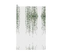 Pidgazdfgv Green Plants Golf Towel Golf Club Clean Microfiber Fabric Waffle Towels Heavy Duty Carabiner Clip Gifts