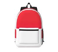 Pidgazdfgv Indonesian Flag 17 Inch Laptop Backpack School Business Flight Approved Weekend Luggage Sleeve Women Men