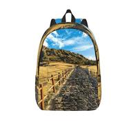 Pidgazdfgv Jeju Island Korea Backpack School Bag Travel Daypack Students Boy Girls Laptop Back To School Season Teacher