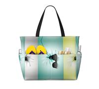 Pidgazdfgv Large Daisy Flowers In Different Featured Framed Beach Bag Women Men Waterproof Pool Bag Holiday Travel Sports Bag Gym Sack Backpack