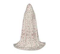 Pidgazdfgv Lovely Sweet Red Cherry Hooded Cape Halloween Child Fancy Dress Child Dress Up Accessories Costume Party Cosplay