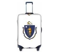 Pidgazdfgv Massachusetts State Flag Luggage Cover for Suitcase Suitcase Cover Protector Suitcase Cover Fit S-XL Inch Luggage