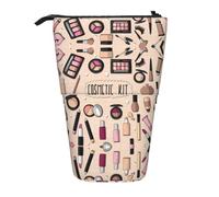 Pidgazdfgv Modern Girl Cosmetic Pencil Case Portable Pencil Bag School Office Kid Students Adult Girl Boys Present Make Up