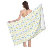 Pidgazdfgv Moon Cloud Star Bath Sheet Towels Large Highly Absorbent Hotel Spa Soft Highly Shower Bathroom Gym Hotel