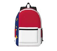 Pidgazdfgv North Carolina State Flag 17 Inch Laptop Backpack School Business Flight Approved Weekend Luggage Sleeve Women Men