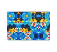 Pidgazdfgv Palm Tree. Bathroom Rug Extra Soft Absorbent Bath Mat Machine Washable Microfiber Non Slip Floor Mat