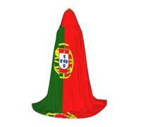 Pidgazdfgv Portuguese Flag Hooded Cape Halloween Child Fancy Dress Child Dress Up Accessories Costume Party Cosplay
