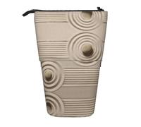 Pidgazdfgv Rocks Over A Rippled Pencil Case Portable Pencil Bag School Office Kid Students Adult Girl Boys Present Make Up