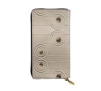 Pidgazdfgv Rocks Over A Rippled Women RFID Blocking Wallet Leather Zip Phone Clutch Large Capacity Lady Travel Purse Gifts