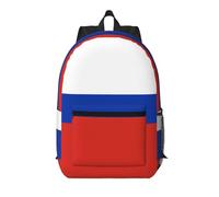 Pidgazdfgv Russian Flag 17 Inch Laptop Backpack School Business Flight Approved Weekend Luggage Sleeve Women Men