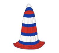 Pidgazdfgv Russian Flag Hooded Cape Halloween Child Fancy Dress Child Dress Up Accessories Costume Party Cosplay