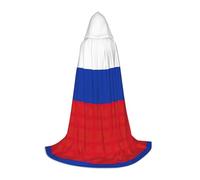 Pidgazdfgv Russian Flag Hooded Cape Halloween Child Fancy Dress Child Dress Up Accessories Costume Party Cosplay