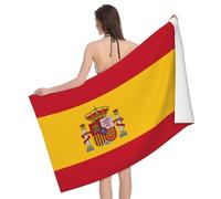 Pidgazdfgv Spanish Flag Bath Sheet Towels Large Highly Absorbent Hotel Spa Soft Highly Shower Bathroom Gym Hotel