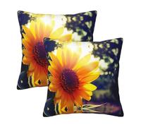 Pidgazdfgv Sunflower Cushion Cover Throw Pillow Cover Square Couch Cushion Sofa Bedroom Decor Pillowcase Summer