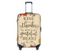 Pidgazdfgv Thanksgiving Day Punmpkin Luggage Cover for Suitcase Suitcase Cover Protector Suitcase Cover Fit S-XL Inch Luggage