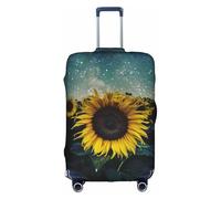 Pidgazdfgv The Most Beautiful Sunflower Luggage Cover for Suitcase Suitcase Cover Protector Suitcase Cover Fit S-XL Inch Luggage