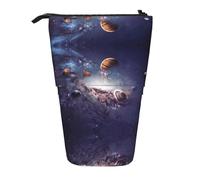 Pidgazdfgv The Solar System Pencil Case Portable Pencil Bag School Office Kid Students Adult Girl Boys Present Make Up
