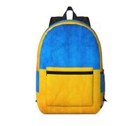 Pidgazdfgv Ukrainian Flag 17 Inch Laptop Backpack School Business Flight Approved Weekend Luggage Sleeve Women Men