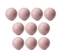 Pidynx 15 Pack Pink Dresser Knobs 1.3" Ceramic Cabinet Knobs Cute Colorful Single Hole Pulls for Drawer 33mm Round Cupboard Handles for Children's Room Kitchen Wardrobe Cabinet Bathroom