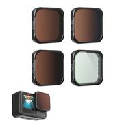 Pidynx Filter Kit for Hero13/12/11/10/9/11Mini Cameras - Multi-Coated UV/CPL/ND8/16/32/64 Filters | Quick Installation | HD Clarity | Light Reduction & Anti-Reflection (CPL/ND8/16/32)