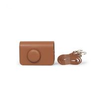 Pidynx Protective Case for Kodak Film Camera Solid Color Abrasion Resistant Put Drop Shoulder Fitting Sleeve Camera Storage Bag, Brown, /