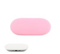 Pidynx Silicone Protective Case for Google TV 2024 Streamer 4K/Chromecast - Thickened, Soft-Touch Cover with Regular & Glow-in-The-Dark Color Options (Pink)